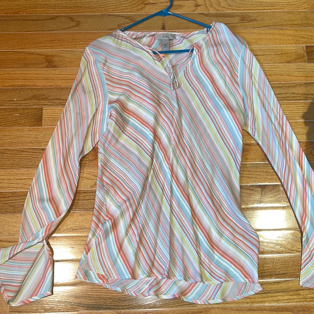 Women’s i.e. multicolor blouse, size 14
